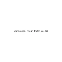 Zhongshan Zhulin Textile