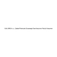 GAL-DREW s.c. Zakład Przemysłu Drzewnego Ewa Krezymon Patryk Krezymon