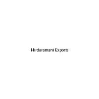 Hirdaramani Exports