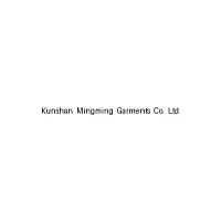 Kunshan Mingming Garments