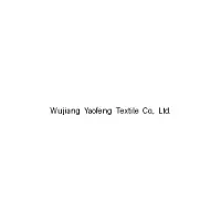 Wujiang Yaofeng Textile