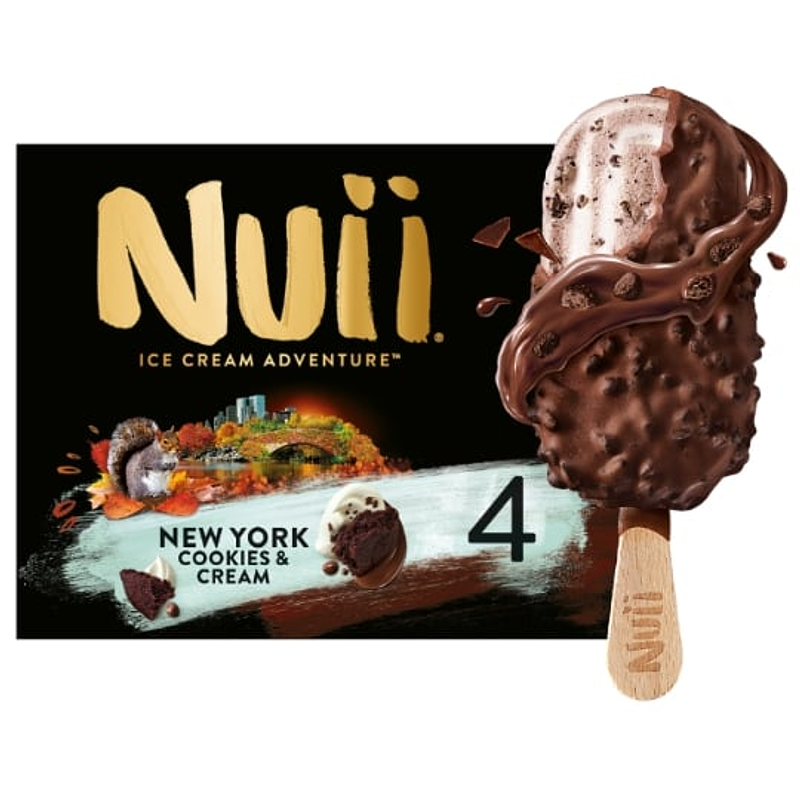 The New York cookies and cream ice cream stick product image