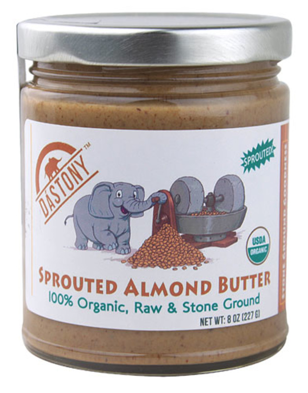 The Windy City Organics Dastony™ Sprouted Almond Butter -- 8 oz product image
