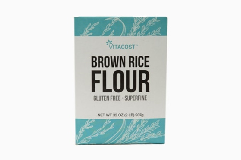 The Vitacost Superfine Brown Rice Flour - Non-GMO and Gluten Free -- 32 oz (2 lbs) 907 g product image