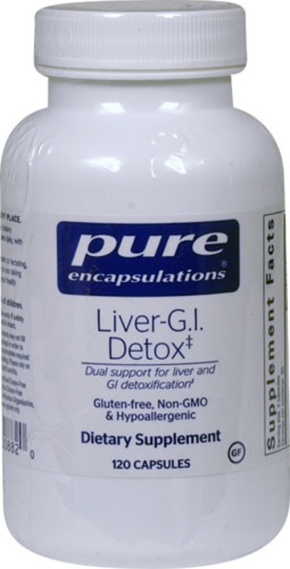The Pure Encapsulations Liver-G.I. Detox -- 120 Capsules product image