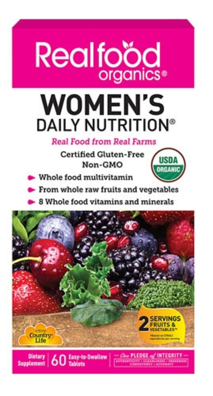 The Country Life Realfood Organics® Women's Daily Nutrition® -- 60 Tablets product image