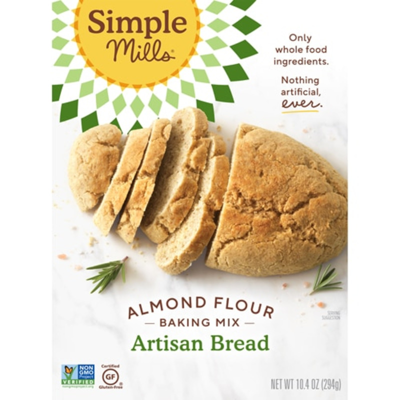 The Simple Mills Almond Flour Mix Gluten Free Artisan Bread -- 10.4 oz product image