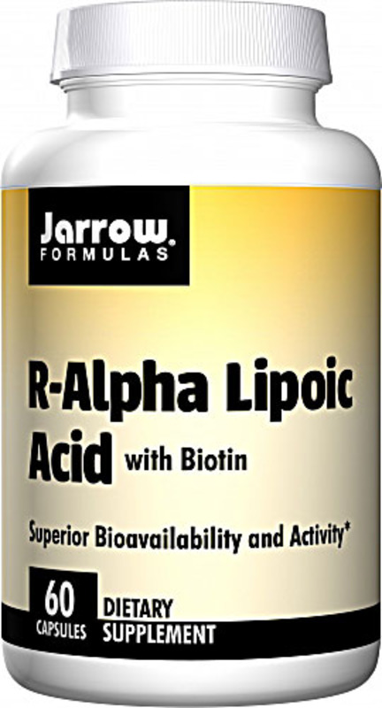 The Jarrow Formulas R-Alpha Lipoic Acid with Biotin -- 100 mg - 60 Capsules product image
