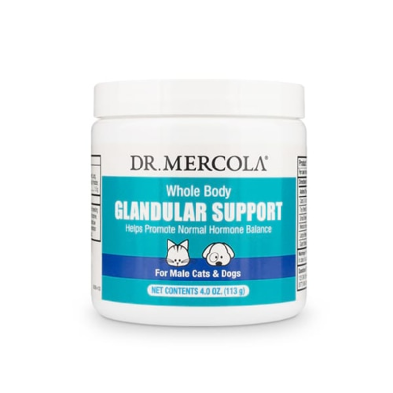 The Dr. Mercola Pet Glandular Support For Male Cats & Dogs -- 4 oz product image