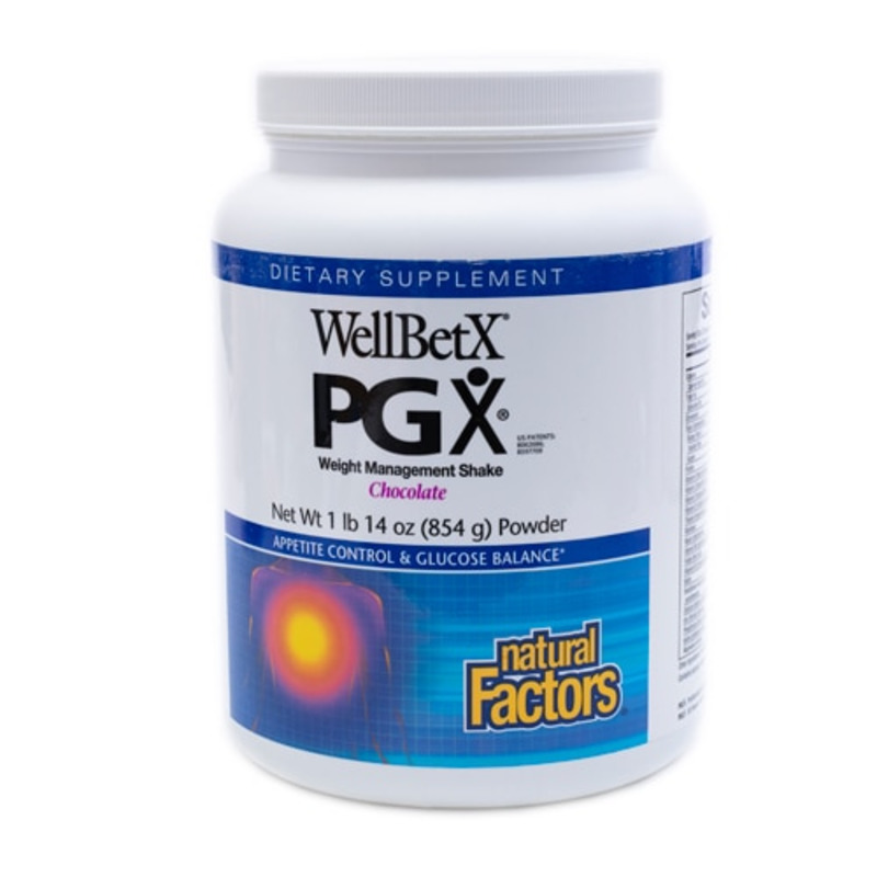 The Natural Factors WellBetX PGX® Weight Management Shake Chocolate -- 1 lb product image
