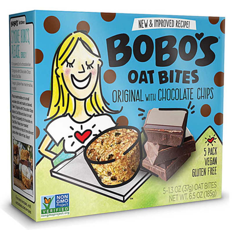 The BoBo's Oat Bars Oat Bites Original with Chocolate Chips -- 5 Bites product image