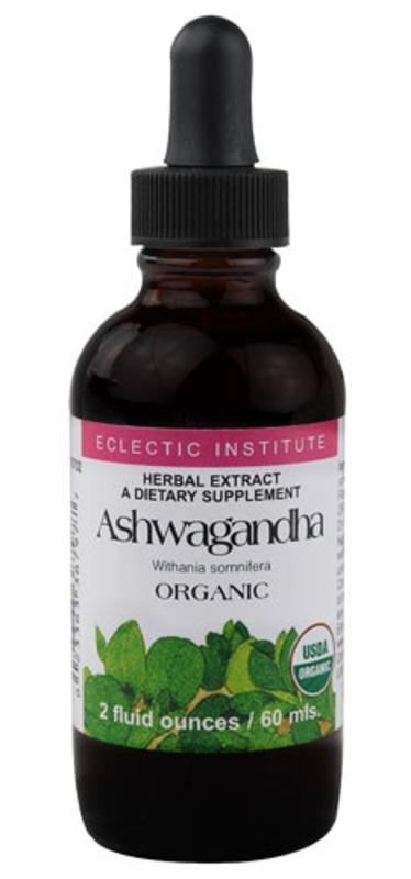 The Eclectic Institute Organic Ashwagandha Herbal Extract -- 2 fl oz product image