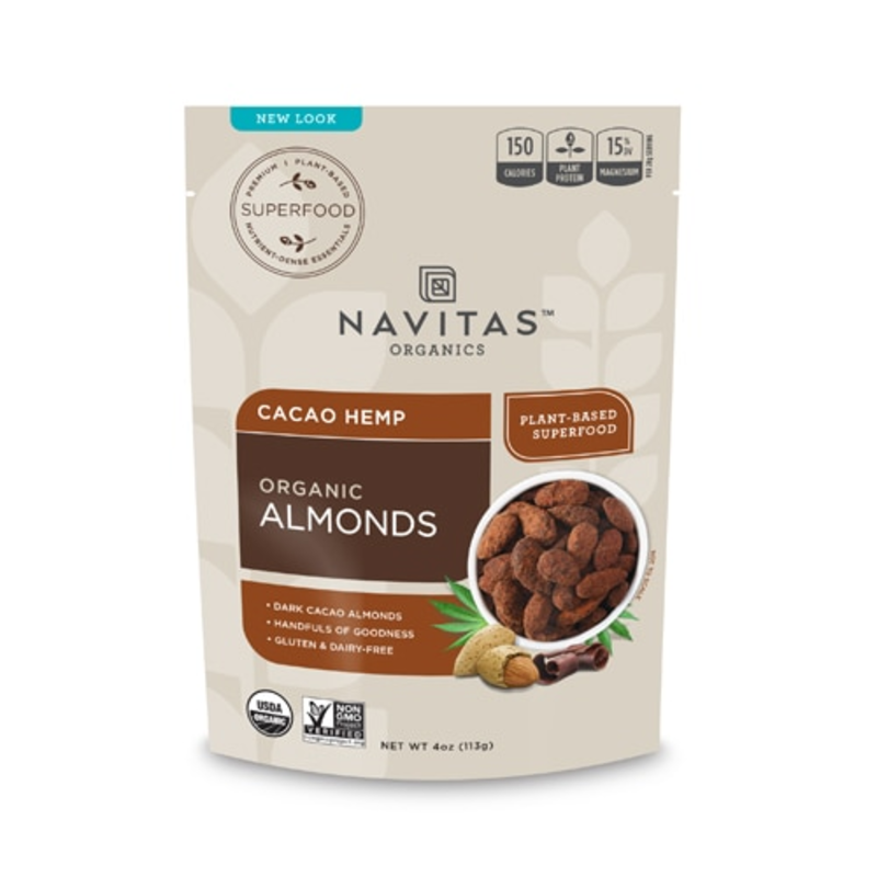 The Navitas Organics Superfood plus Almonds Cacao Hemp -- 4 oz product image