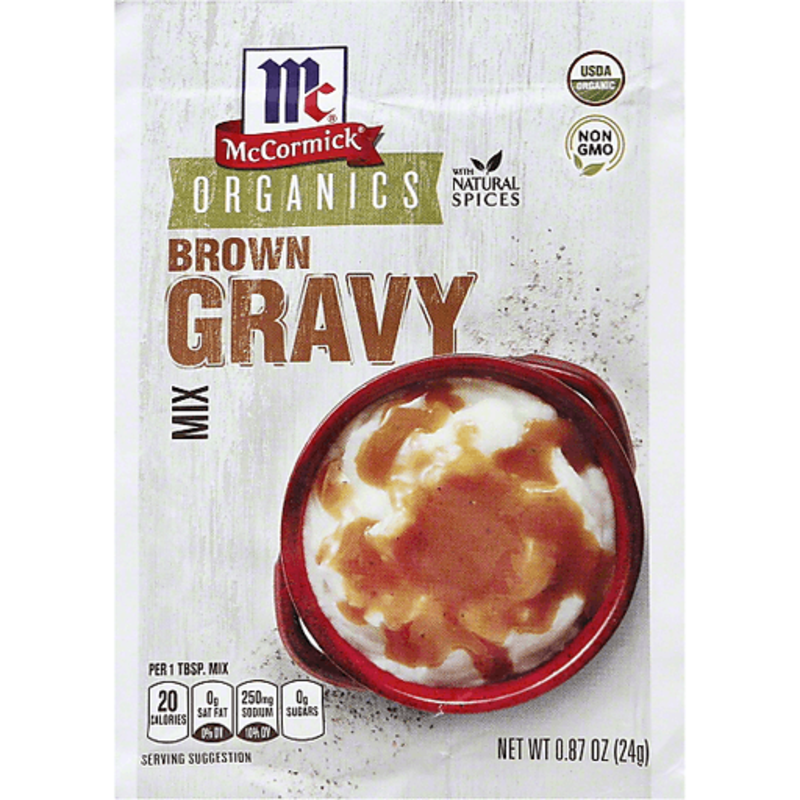 The McCormick Organics Gravy Mix, Brown product image