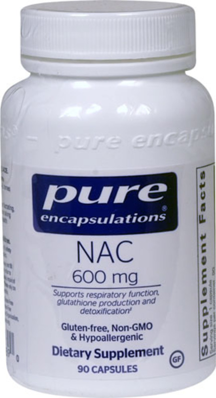 The Pure Encapsulations NAC -- 600 mg - 90 Capsules product image