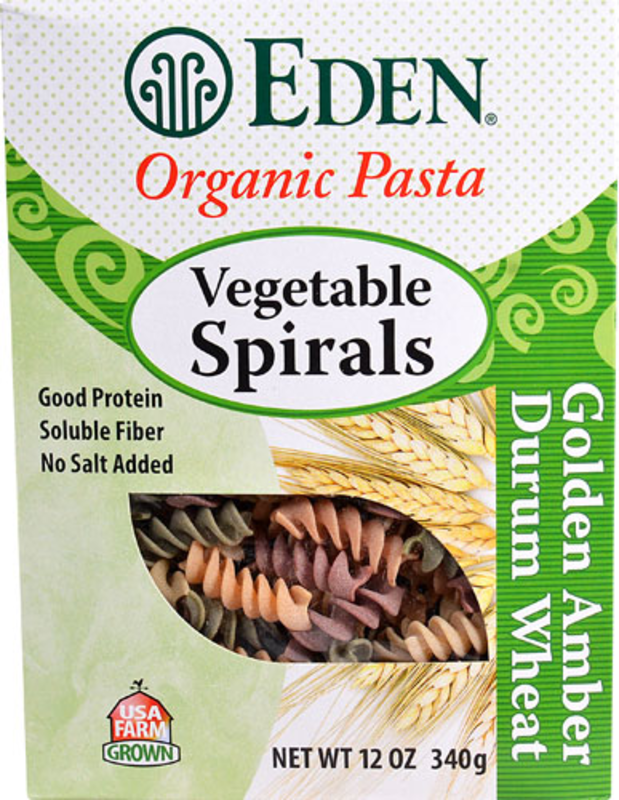 The Eden Foods Organic Pasta Vegetable Spirals -- 12 oz product image