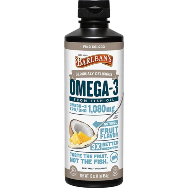 The Barlean's Omega-3 Piña Colada -- 16 oz product image
