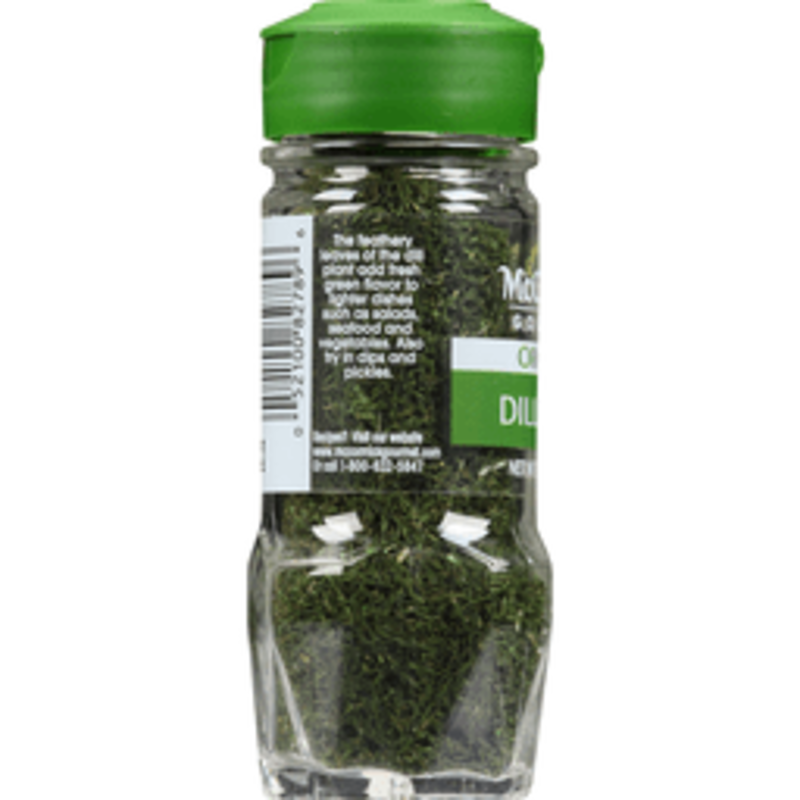 The McCormick Gourmet Organic Dill Weed, 0.5 oz product image