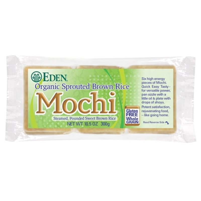 The Eden Foods Organic Sprouted Brown Rice Mochi -- 10.5 oz product image