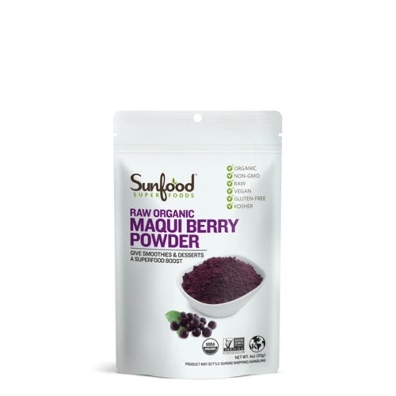 The SunFood Raw Organic Maqui Berry Powder -- 4 oz product image