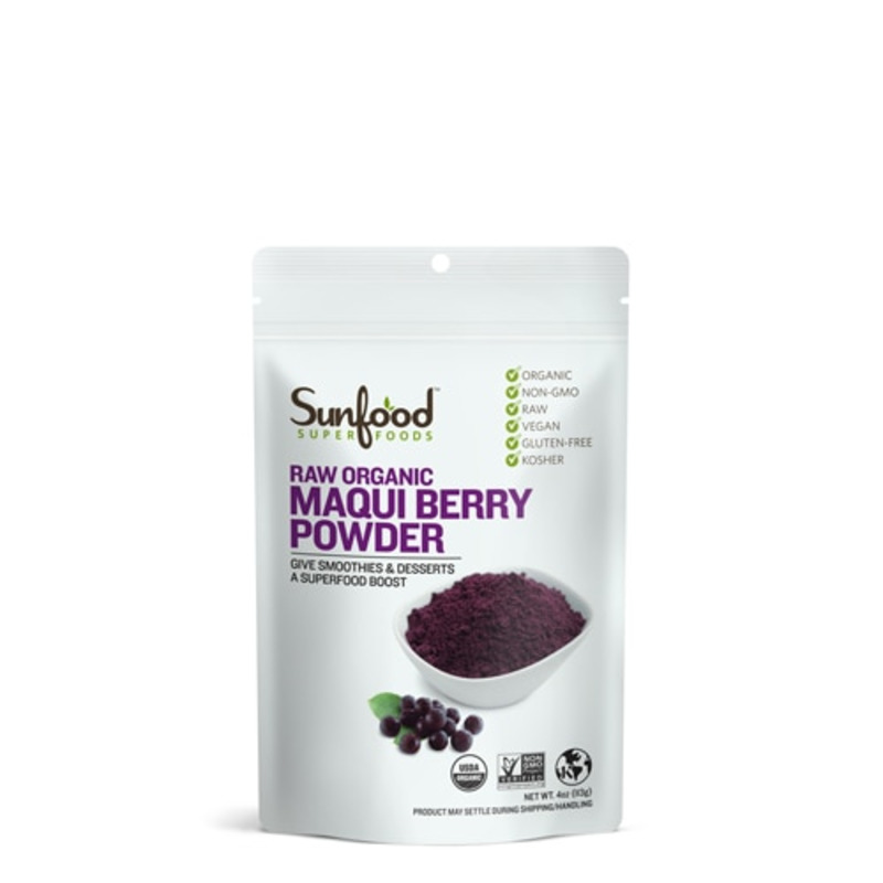 The SunFood Raw Organic Maqui Berry Powder -- 4 oz product image
