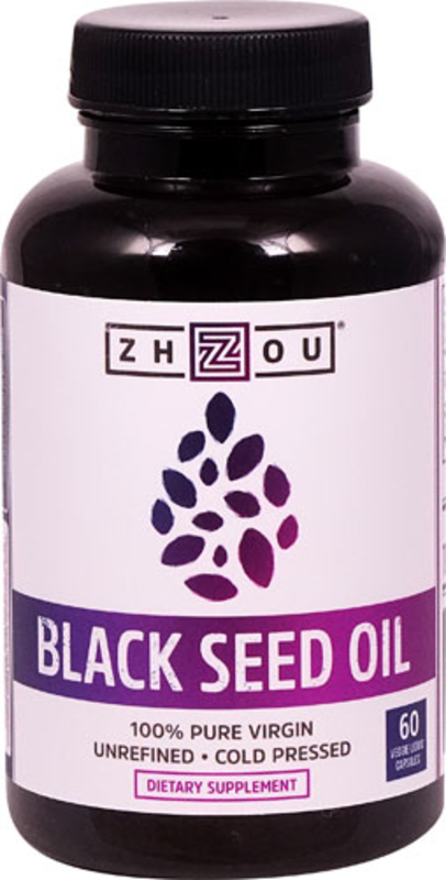 The Zhou Black Seed Oil -- 60 Veggie Liquid Capsules product image