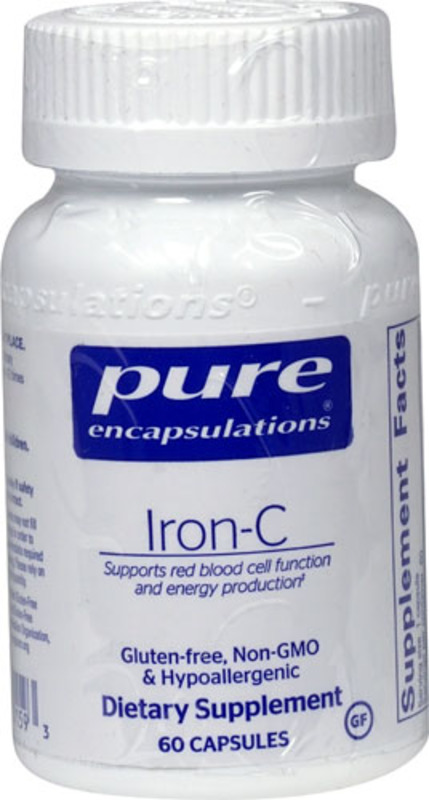 The Pure Encapsulations Iron-C -- 60 Capsules product image
