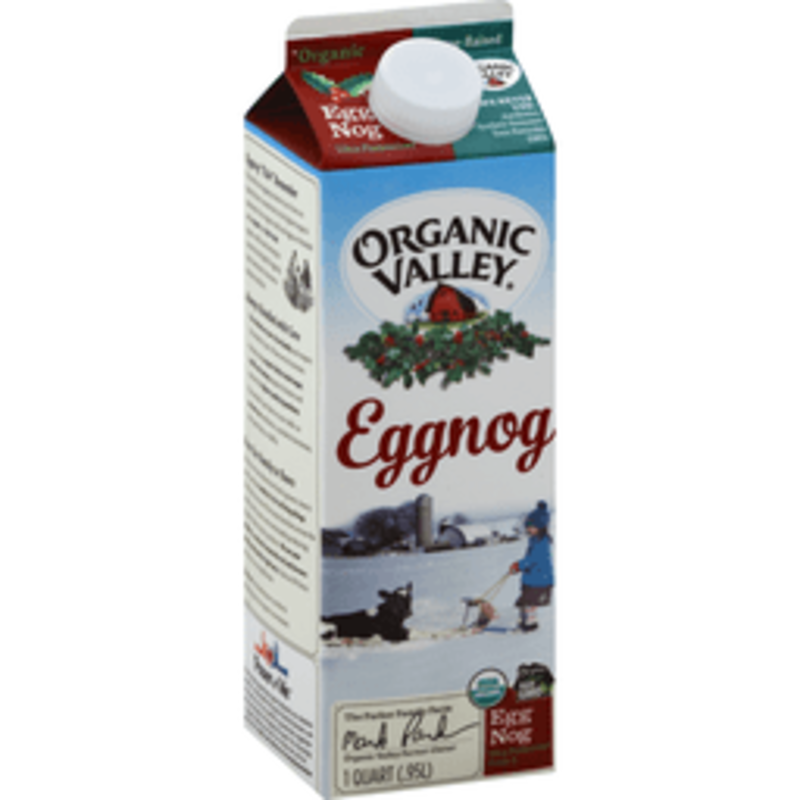 The Organic Valley Eggnog product image