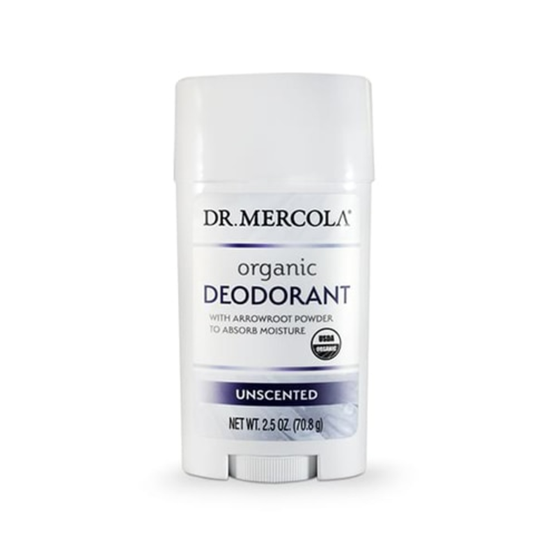 The Dr. Mercola Organic Deodorant Unscented -- 2.5 oz product image