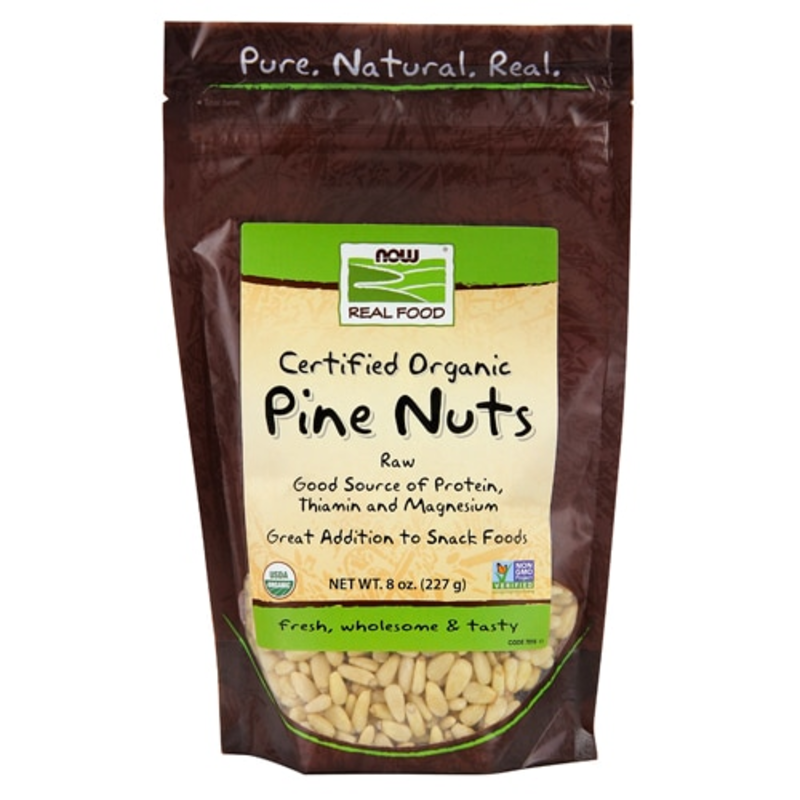 The NOW FoodsNOW Real Food Organic Pine Nuts -- 8 oz product image