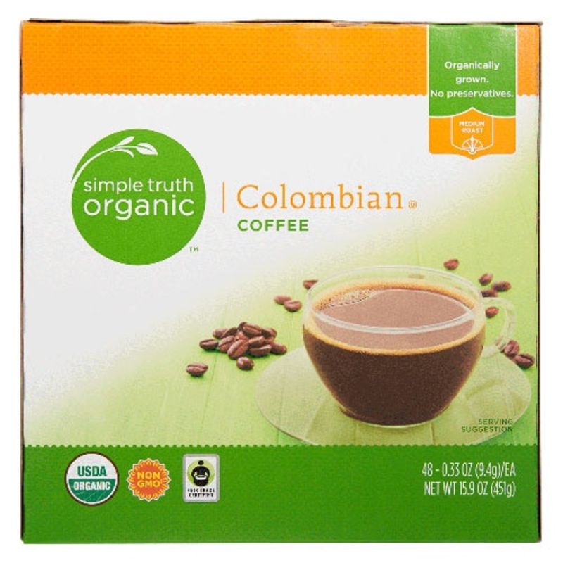 The Simple TruthÂ® Organic Colombian Coffee -- 48 K-Cups product image