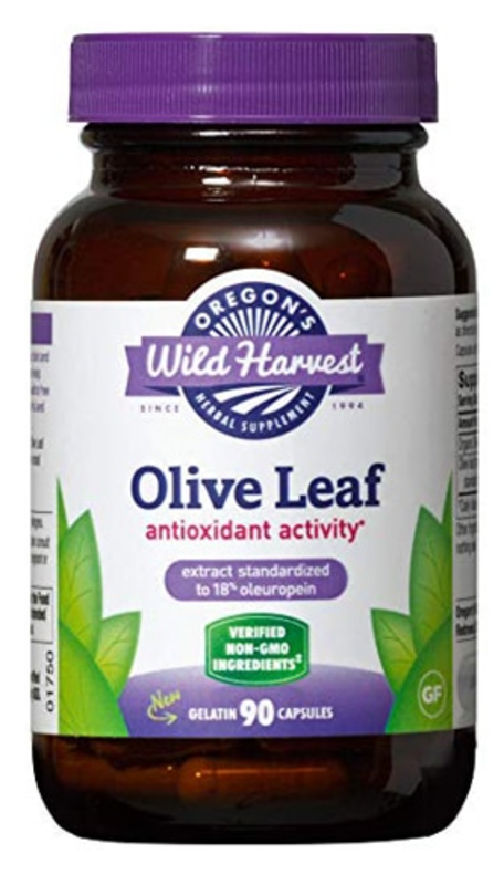 The Oregon's Wild Harvest Olive Leaf -- 90 Gelatin Capsules product image