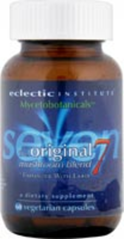 The Eclectic Institute The Original 7 Mushrooms -- 650 mg - 60 Veg Caps product image