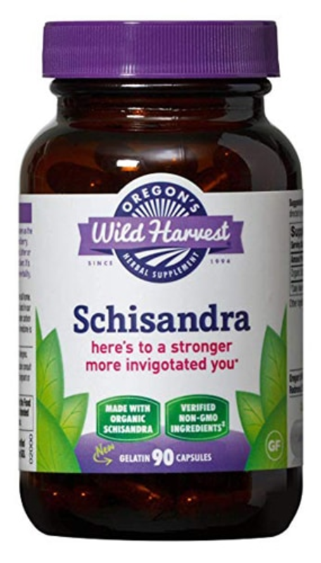 The Oregon's Wild Harvest Schisandra -- 90 Gelatin Capsules product image