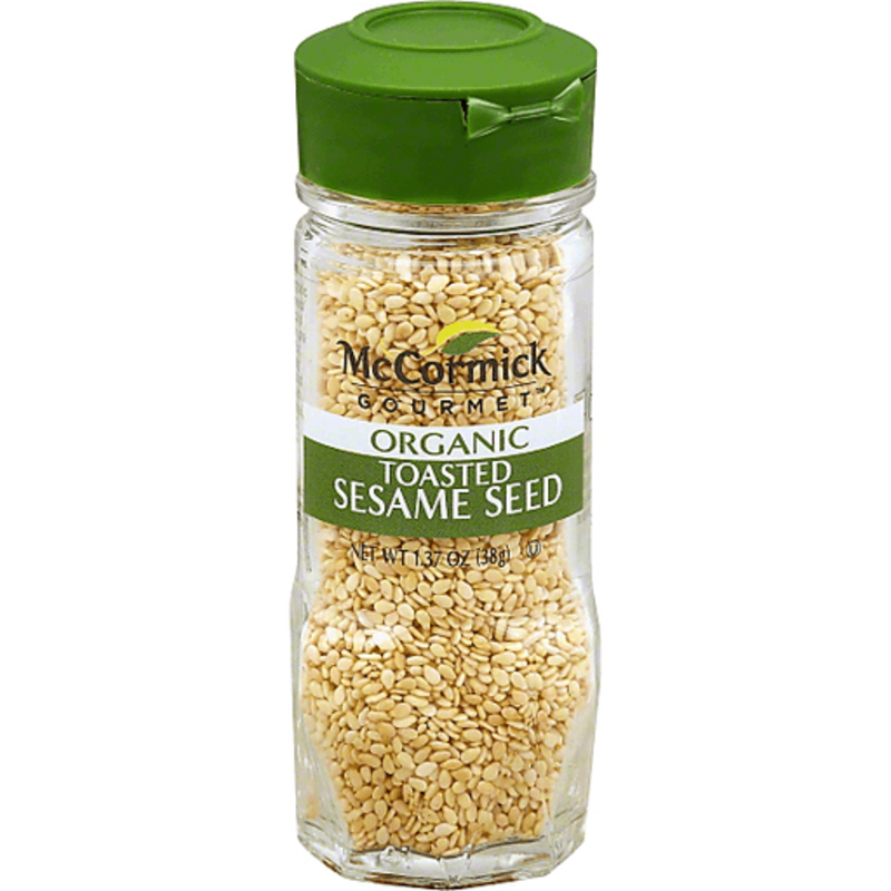 The McCormick Gourmet Organic Toasted Sesame Seed product image
