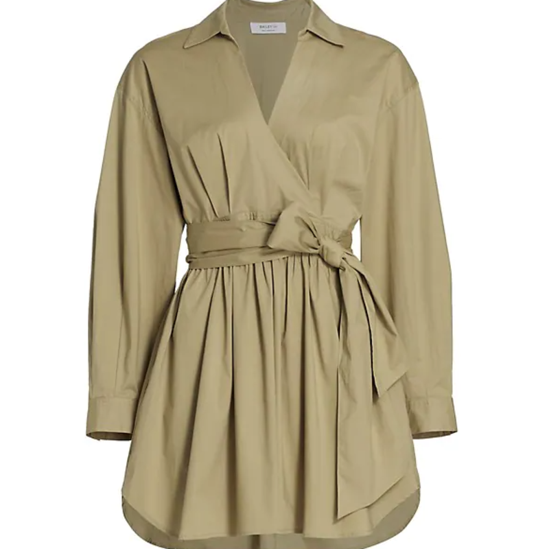 The Chanel Belted Wrap Shirtdress product image