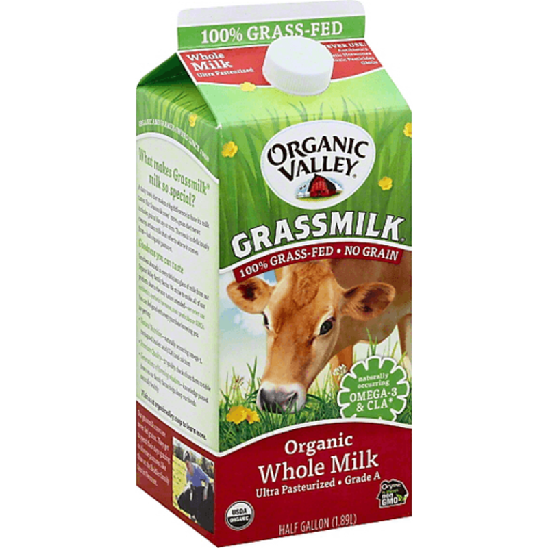 The Organic Valley Grassmilk Milk, Whole, Organic product image