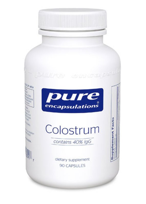 The Pure Encapsulations Colostrum 40% IgG -- 90 Capsules product image