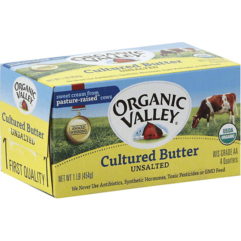 The Organic Valley Butter, Cultured, Unsalted product image