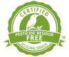 Certified Pesticide Residue Free